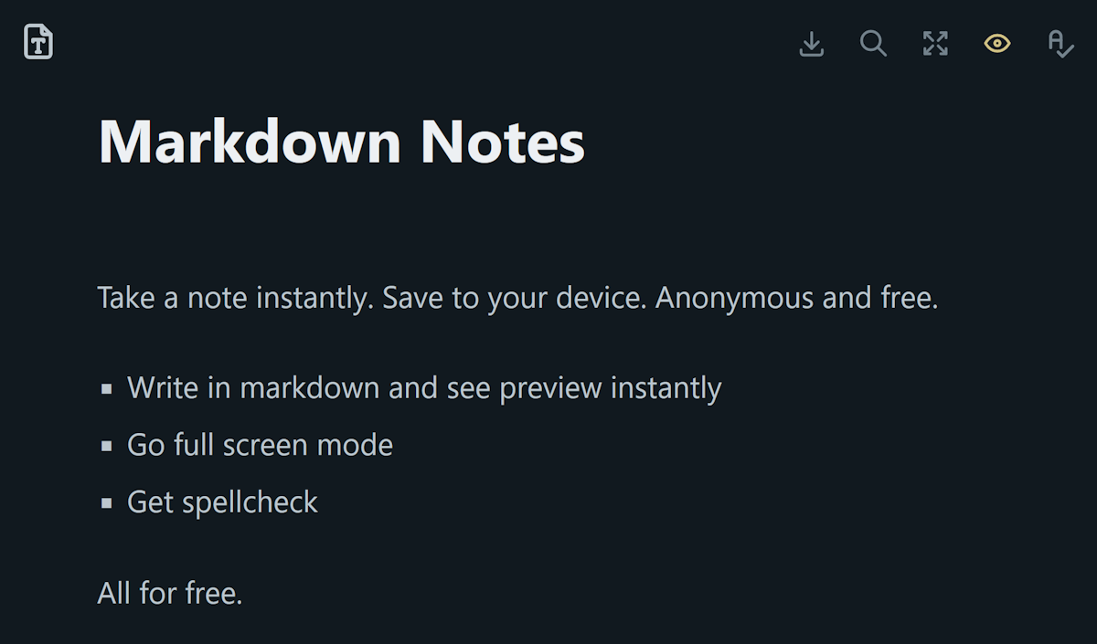 Markdown Notes